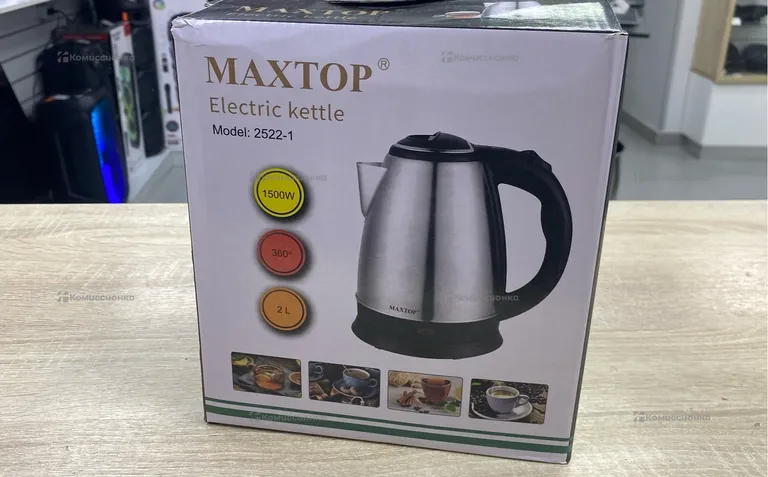 Чайник электрический MAXTOP 2522-1 металл