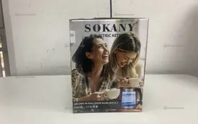 Купить Чайник электрический Sokany sh-1070 стекло б/у , в Казань Цена:990рублей