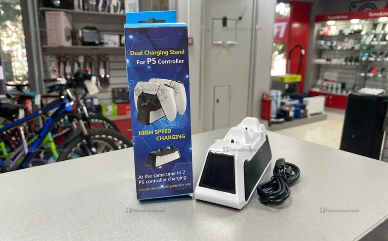 зарядная станция с подсветкой Playstation 5