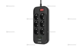 Купить Сетевой фильтр Power-Socket 6 Розеток *6 б/у , в Челябинск Цена:590рублей