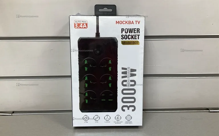 Сетевой фильтр  Power socket 6 розеток